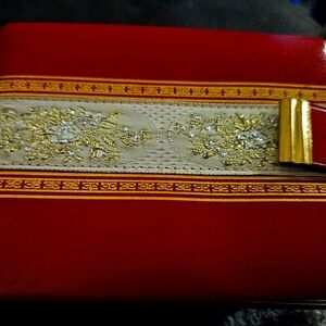 Rare Red Vinatge Amity Billfold
